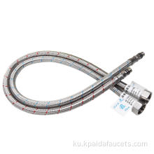 Kulîlkên kalîteya zikê stainless sifir braided